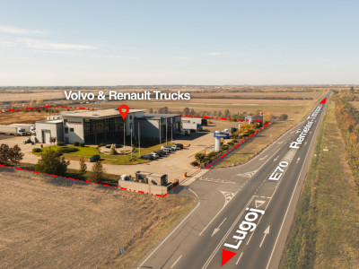 Spațiu birouri și logistică – în clădirea Volvo&Renault Trucks Timiș